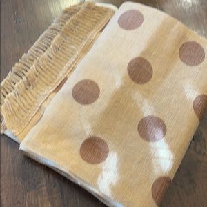 Burlap table runner